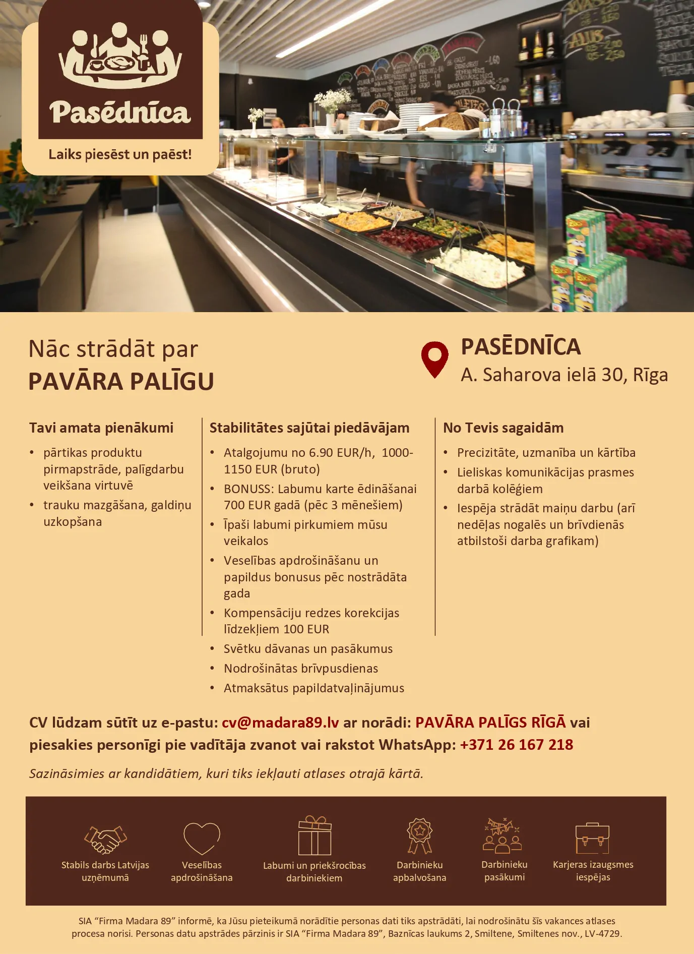 Pavāra palīgs/-dze