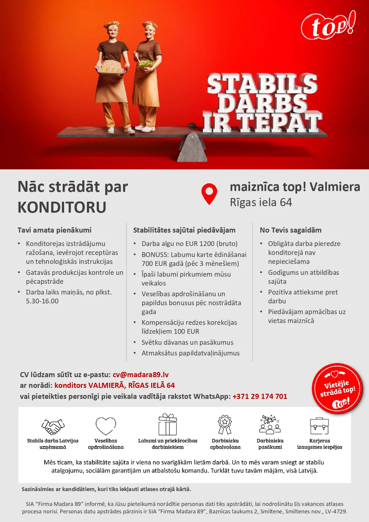 Konditors/-e