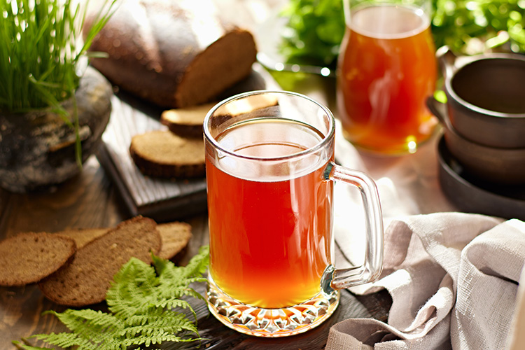 Rye bread ‘kvass’ drink