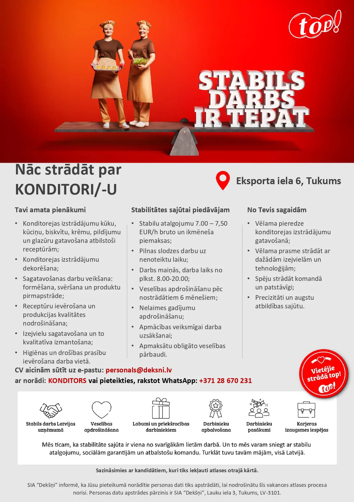 Konditors/-e